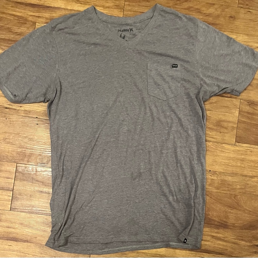 Hurley V-Neck Pocket T-Shirt - Picture 2 of 5